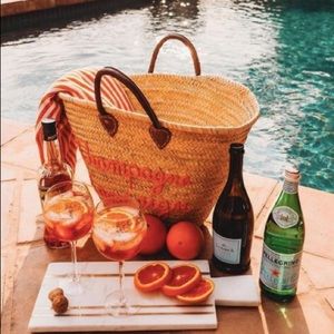 White Elephants Designs Champagne Campaign Tote